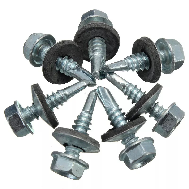 DIN7504K Hex Head with EPDM Wa