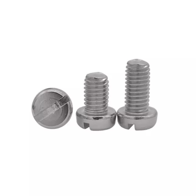 DIN84 slotted machine screws