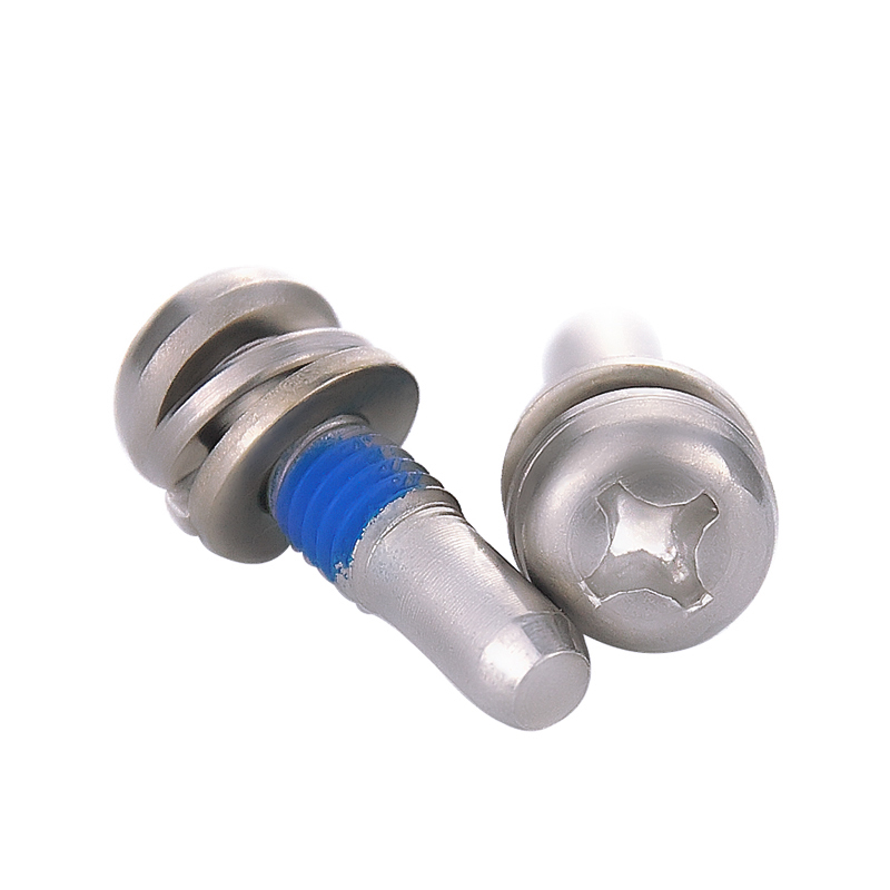 Pan head half threaded glue pa