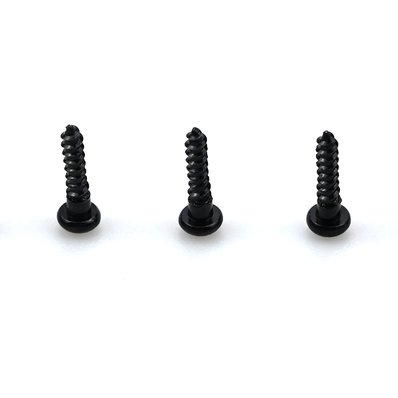 Black pan head cross self tapp