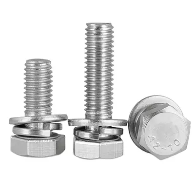Hexagon head bolt ,single coil