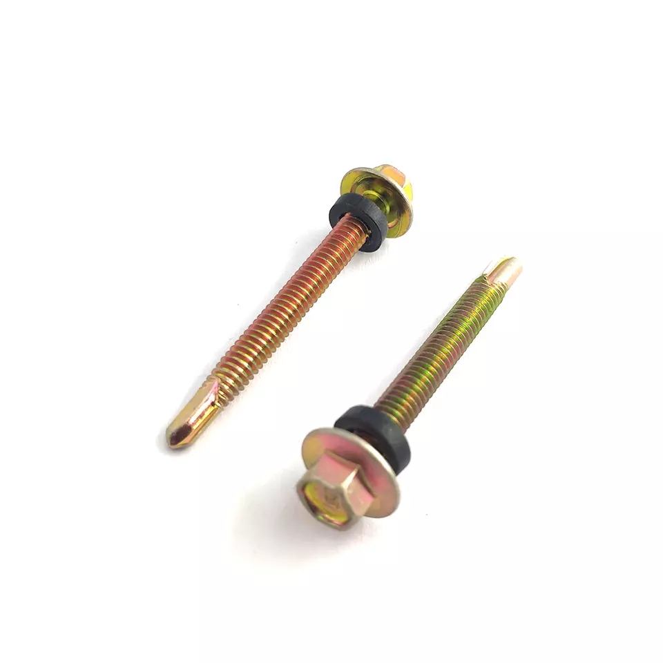 Yellow Zinc Plated Self Drilli