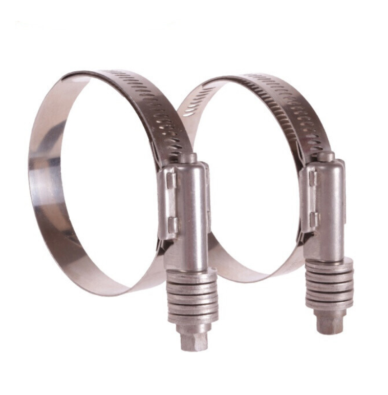Stainless steel Worm Drive Hose Clamp Adjustable Pipe Clamp